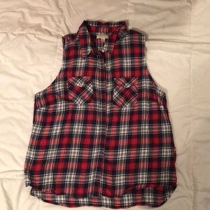Tank-top flannel